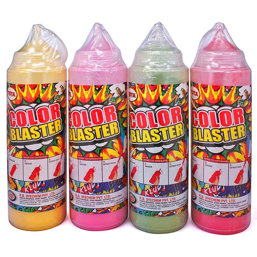 Squeeze Bottles - 24 ounce Or 8 ounce - Set of 6 - Color Blaze Wholesale  Color Powder
